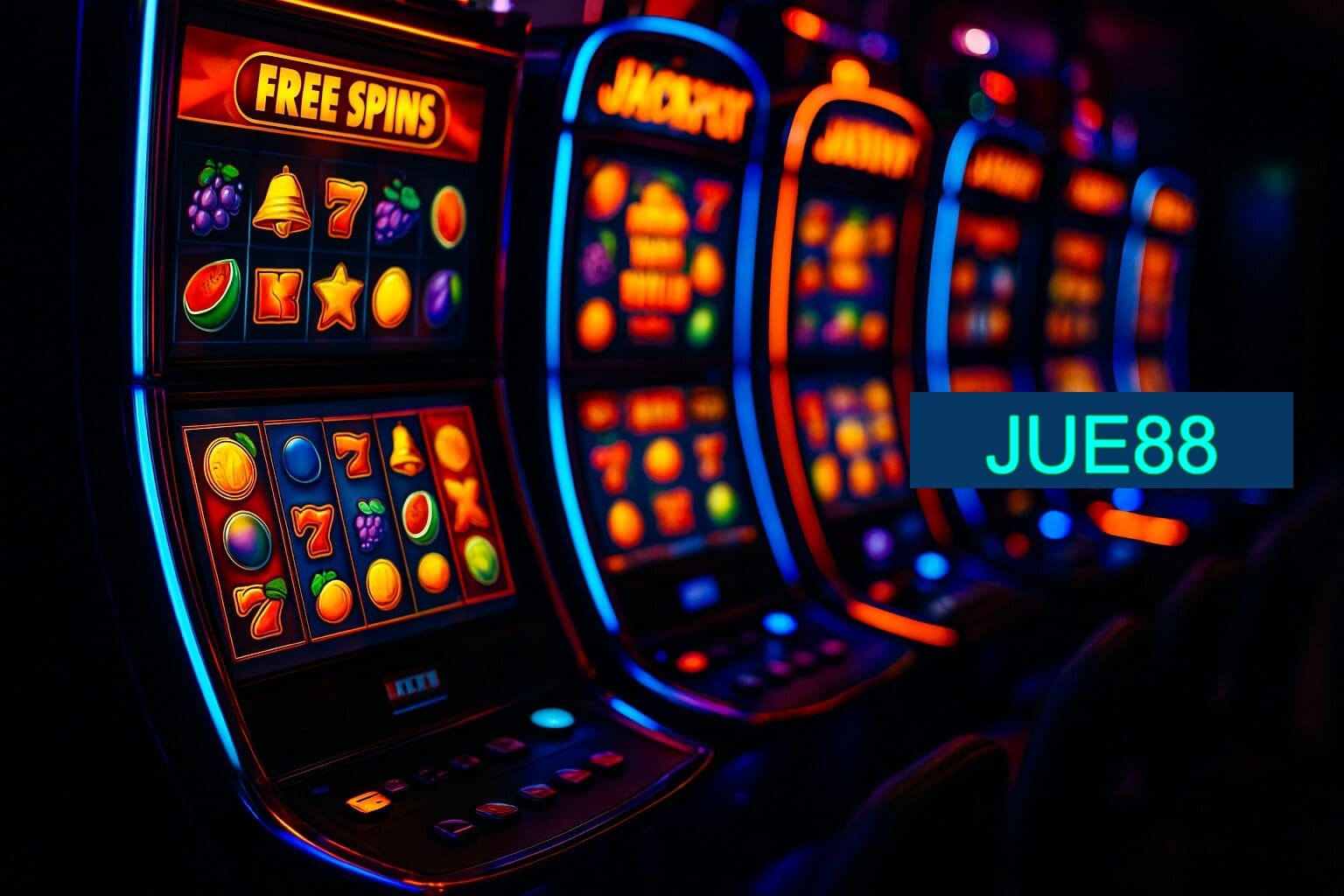 Diversos jogos de caça-níqueis